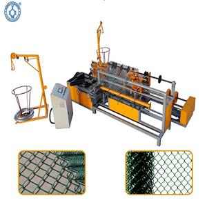 High Quality Fully Automatic Hot-dipped Galvanized Chain Link Fence Machine