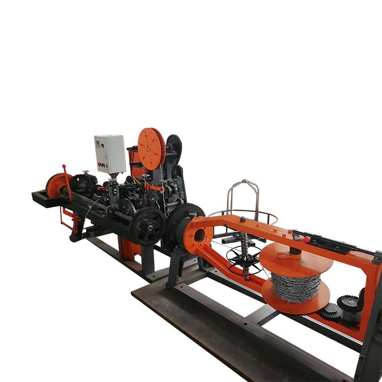 High Speed Barbed Wire Fence Building Machine