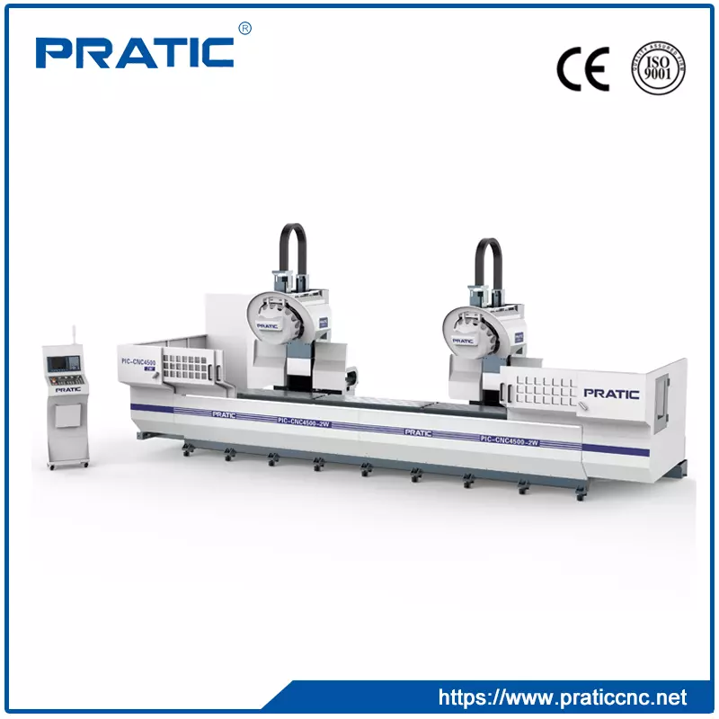 PIC Series 3 Axis Double Head CNC Machining Center