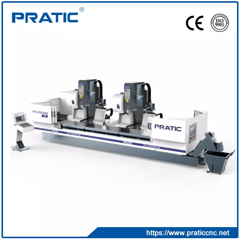 PYC Series 3 Axis Double Head CNC Machining Center