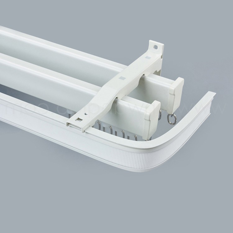 Recessed Ceiling Curtain Track System | Review Home Co