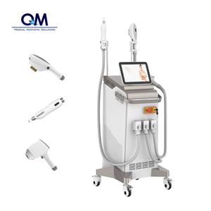 Diode laser+IPL+Nd:YAG Laser Hair Removal And Tattoo Removal Equipment