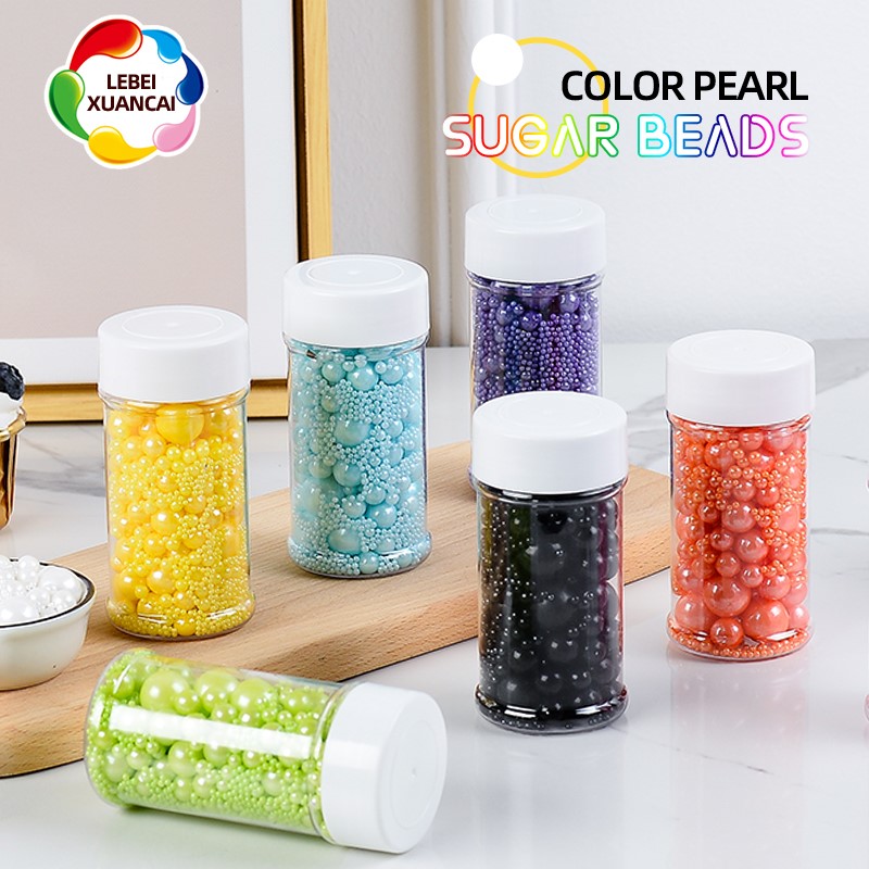 Decoration Sprinkles Pearls Rainbow Candy