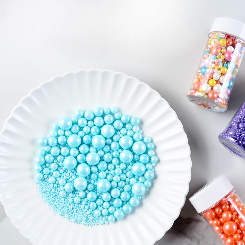 Decoration Sprinkles Pearls Rainbow Candy