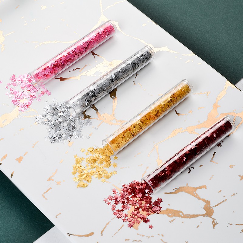 Multiple Shape Sprinkles Glitter Can Be Eat