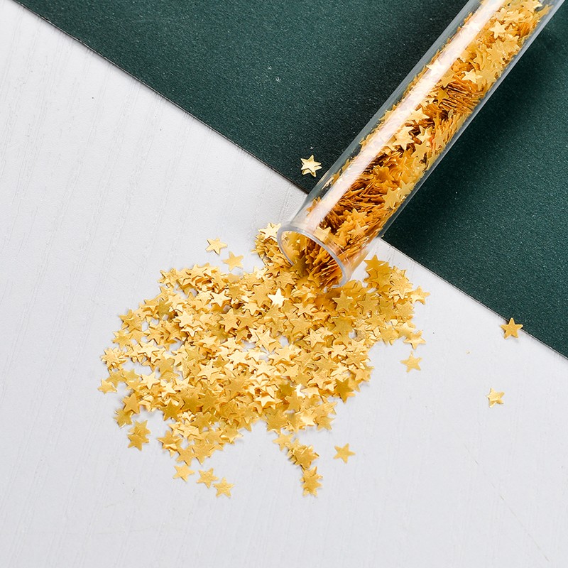 Multiple Shape Sprinkles Glitter Can Be Eat