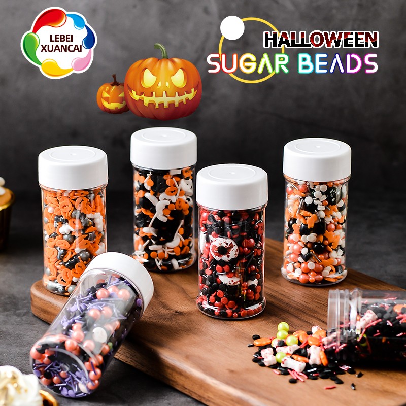 Halloween Edible Sprinkles Decorated Candy