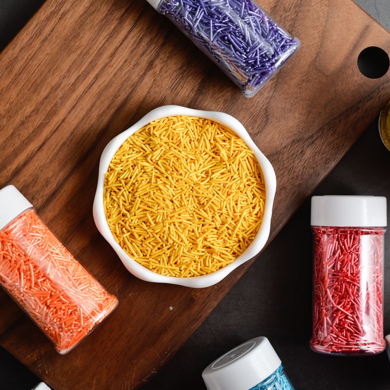 Ice Cream Dount Edible Decorated Jimmies