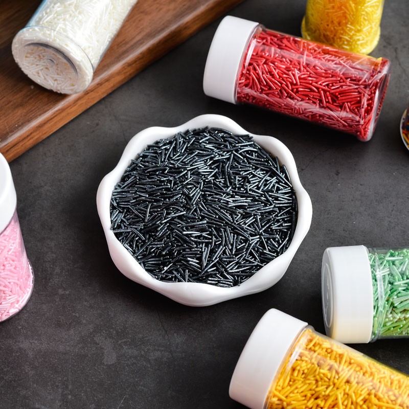 Ice Cream Dount Edible Decorated Jimmies