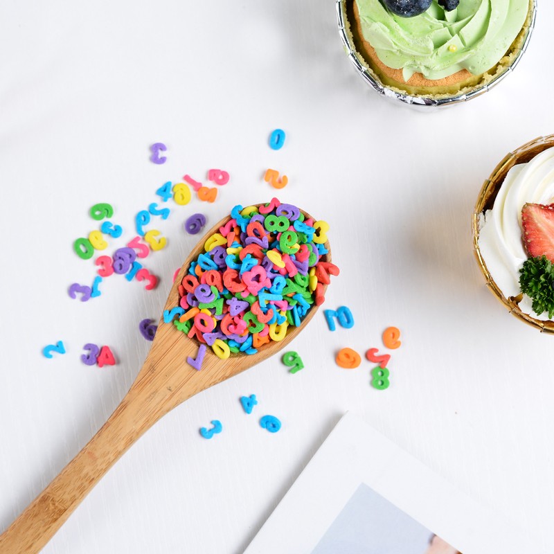 Cake Decorated Confetti Candy Sprinkles