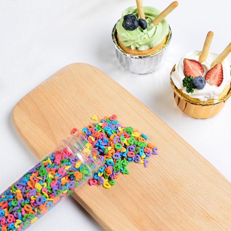 Cake Decorated Confetti Candy Sprinkles