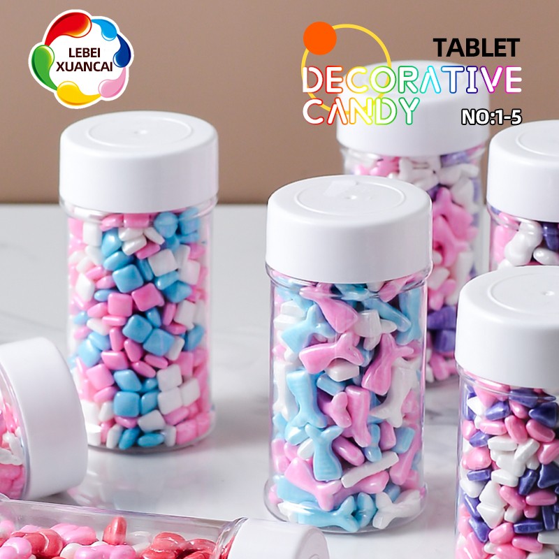 Muliticolor Edible Sprinkles Pressed Candy