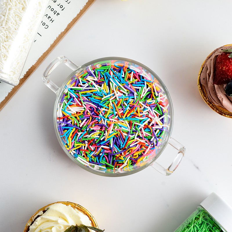 Crunchy Rainbow Polish Edible Jimmies