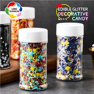 Muliticolor Tree Sprinkles Edible Glitter