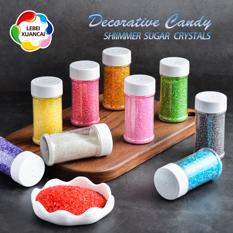 15 Mesh Muliticolor Edible Sugar Crystal