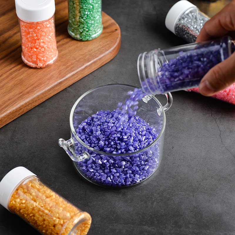 6 Mesh Muliticolor Edible Sugar Crystal