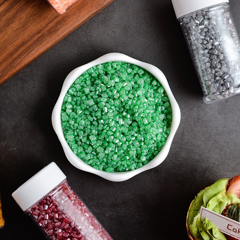 6 Mesh Muliticolor Edible Sugar Crystal