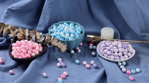 Twin Color Crunchy Sprinkles Pearls Candy