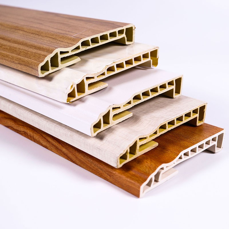 Wood Plastic Composite Skirting Wall Moulding Decorative