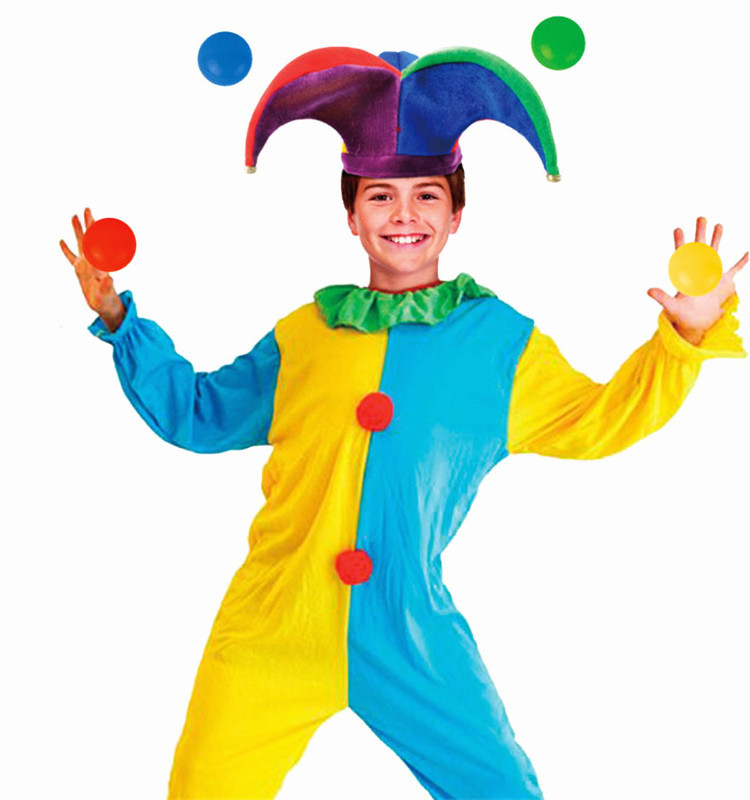 dark carnival clown costume