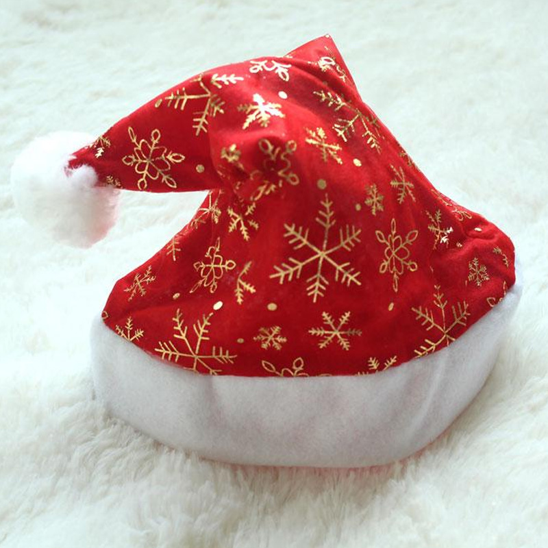 Gilded Plush Christmas Hat Factory