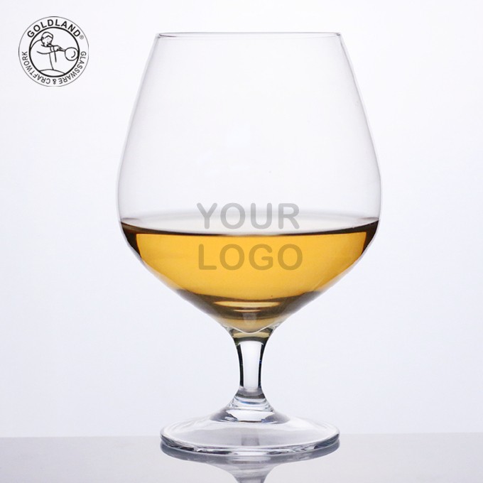 Bicchieri da whisky da brandy in vetro cognac in cristallo trasparente