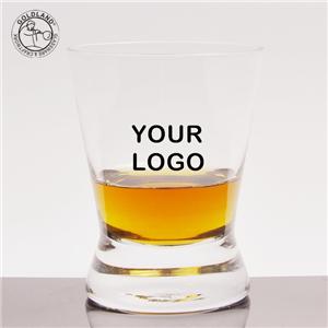 经典厚底透明水晶威士忌酒杯定制