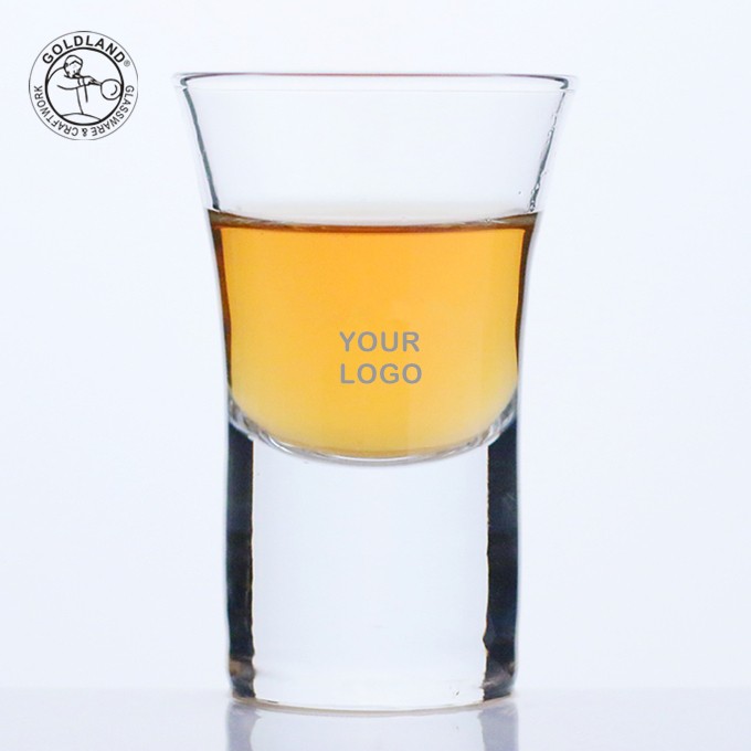 Personalizza il bicchiere per sparatutto per whisky a base pesante