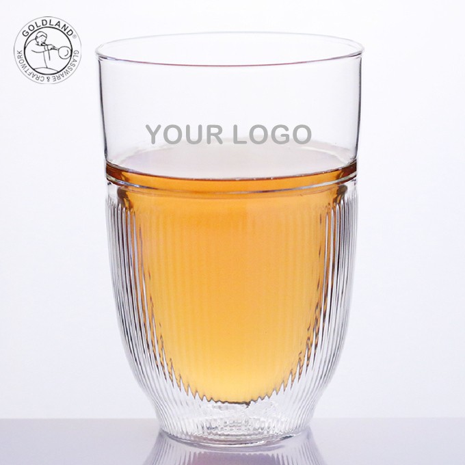 Double Wall Single Lip Insulated Borosilicate Glass Cup