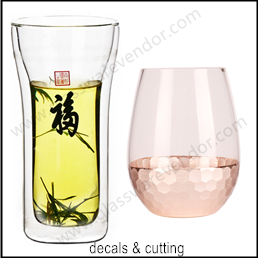 single lip insulated glass cup