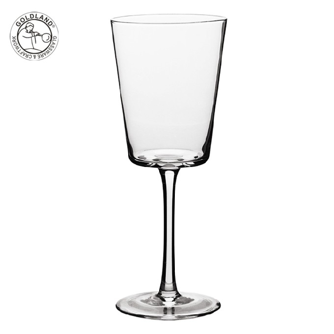 Handcrafted Clear Crystal Wine Glass Stemware