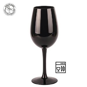 Black Colored Glass Blind Red Wine Tasting glasses