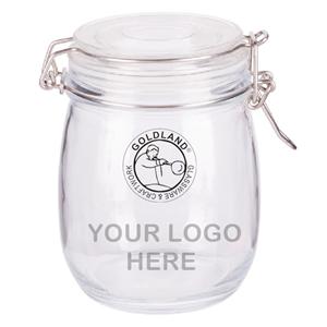Classic Clear Glass Pickling Jar with Locking Lid