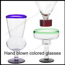 cocktail glass with stem