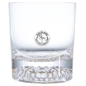 Mouth Blown Crystal Whiskey Glass Creative Rock glass