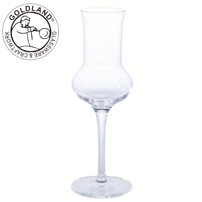 Custom Grappa Glass Handblown Tulip Goblet Whiskey Tasting Glass