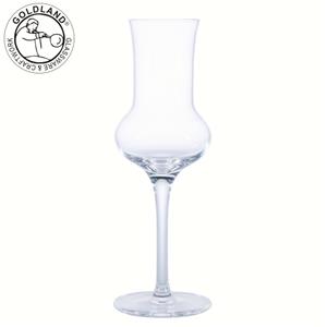 Kundenspezifisches Grappa-Glas, mundgeblasener Tulpenkelch, Whisky-Verkostungsglas