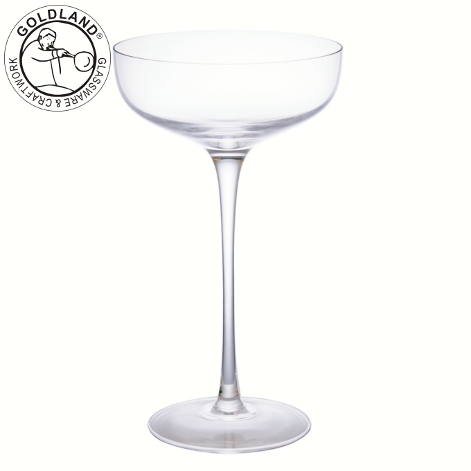 Coupé-Cocktailglas mit langem Stiel, Champagner-Coupe-Glas