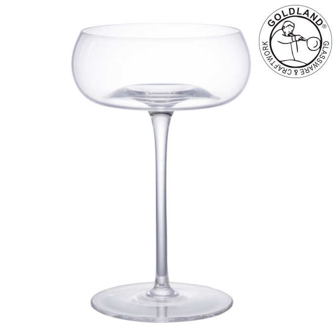 Hand Blown Champagne Coupe Glass Creative Coupe glasses