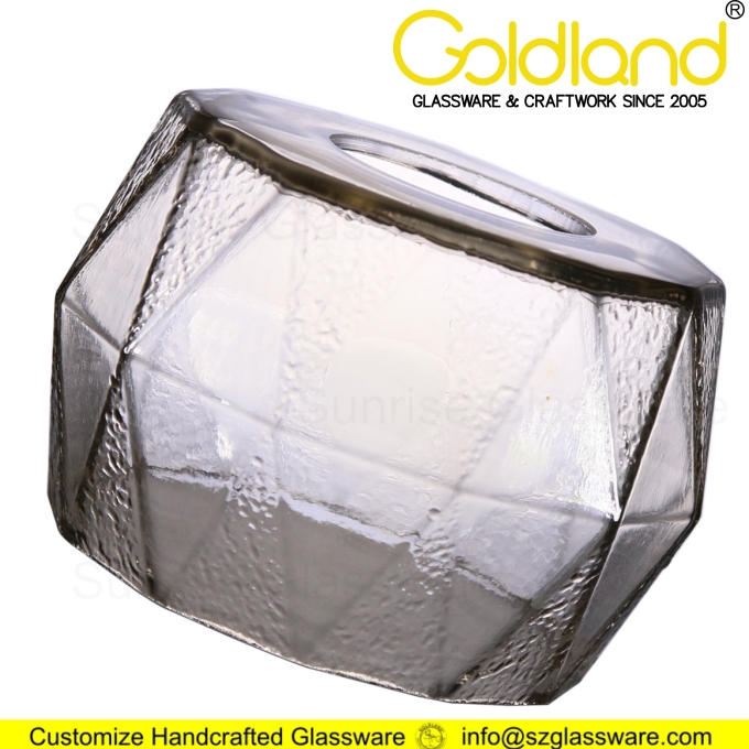 Colored Glass lampshade Custom Creative Glass Shade Hand Blown Glass Shade