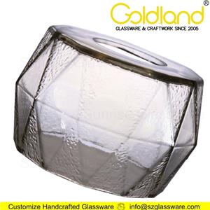 Colored Glass lampshade Custom Creative Glass Shade Hand Blown Glass Shade