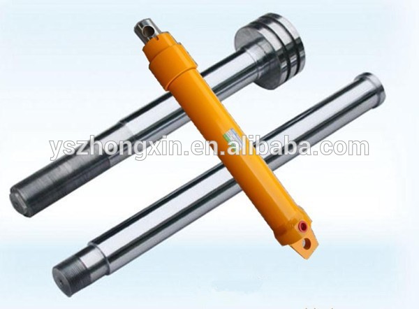 Hydraulic Hollow Piston Rod Cylinder Hydraulic Hard Steel S45c Chrome Plated Piston Rods