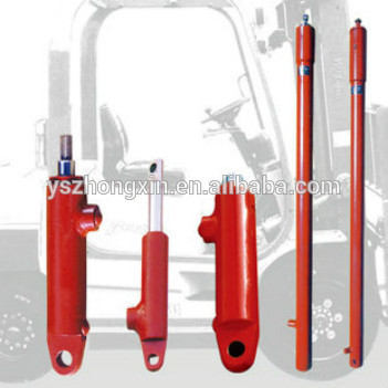 Double acting hydraulic cylinder
