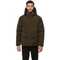 Chaqueta acolchada delgada negra