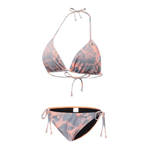 Print Bandeau Bikini med to dele