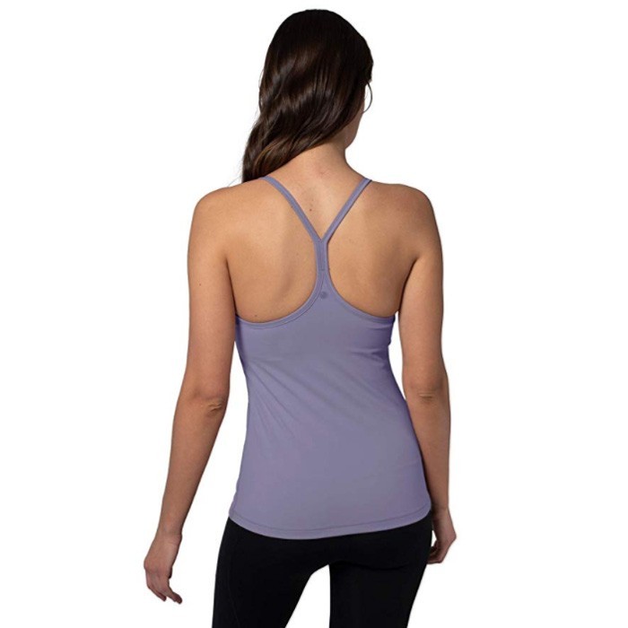 Ultra Soft Light Camisole Tank Top med innebygd støtte-BH