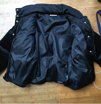 パッド入りジャケット