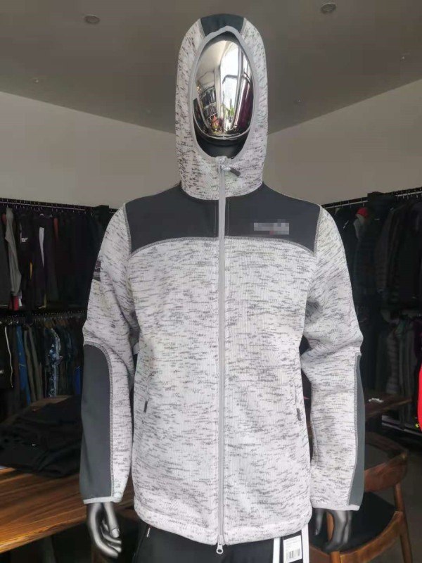 編み物ハイブリッドジャケット