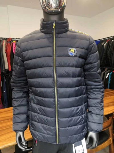 giacca imbottita blu scuro