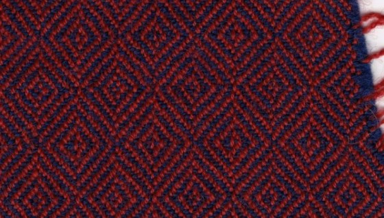 Diamante e tramas diagonais